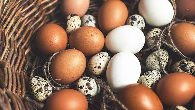 Quail and hen eggs should be included in the diet of men to maintain potency. 
