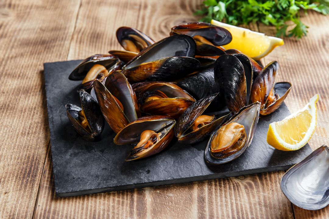 to increase the potency of mussels