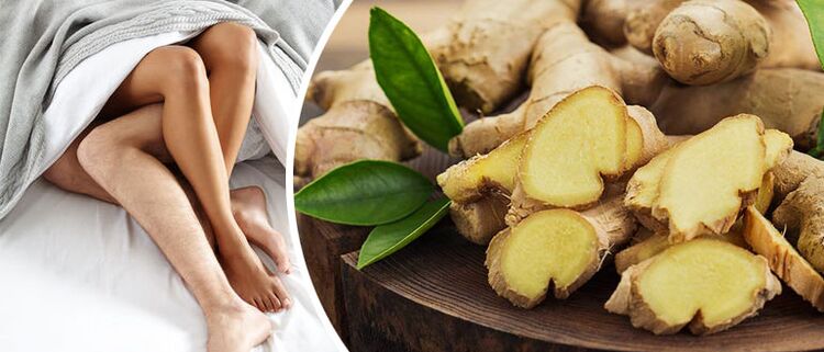 Ginger for a man's potency