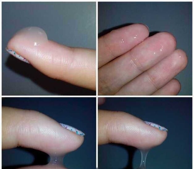 man's seminal fluid during arousal